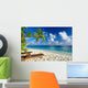 Lazy Vacation Paradise Beach Wall Decal