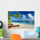 Lazy Vacation Paradise Beach Wall Decal