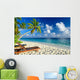 Lazy Vacation Paradise Beach Wall Decal