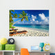 Lazy Vacation Paradise Beach Wall Decal