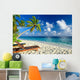 Lazy Vacation Paradise Beach Wall Decal