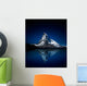Night-time Mountain Reflection Matterhorn Wall Decal