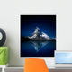 Night-time Mountain Reflection Matterhorn Wall Decal