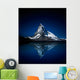 Night-time Mountain Reflection Matterhorn Wall Decal