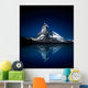 Night-time Mountain Reflection Matterhorn Wall Decal