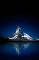 Night-time Mountain Reflection Matterhorn Wall Decal