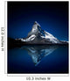 Night-time Mountain Reflection Matterhorn Wall Decal