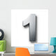 Number 1 Wall Decal