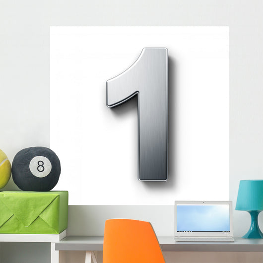 Number 1 Wall Decal