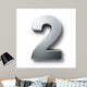 Number 2 Wall Decal