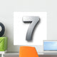Number 7 Wall Decal