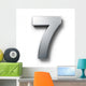 Number 7 Wall Decal