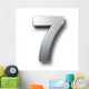 Number 7 Wall Decal
