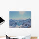 Winter Alps Wall Decal