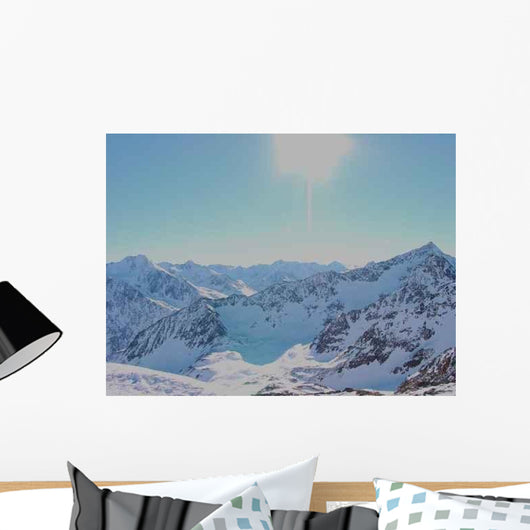 Winter Alps Wall Decal