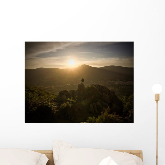 Hombr En Lo Alto Wall Decal