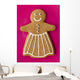 Gingerbread Woman Wall Decal