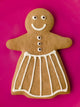 Gingerbread Woman Wall Decal