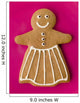 Gingerbread Woman Wall Decal