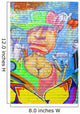 Woman Graffiti Wall Decal