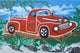 Old Car Graffiti Wall Decal