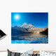 Beautiful Mountain Landscape Wall Decal