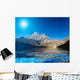 Beautiful Mountain Landscape Wall Decal