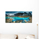 Beautiful Mountain Landscape Wall Decal Panoramic Wall Decal