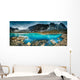 Beautiful Mountain Landscape Wall Decal Panoramic Wall Decal