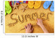 Summer Beach Writing Wall Decal