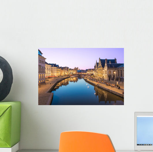 Ghent Medieval Town Belgium Wall Decal