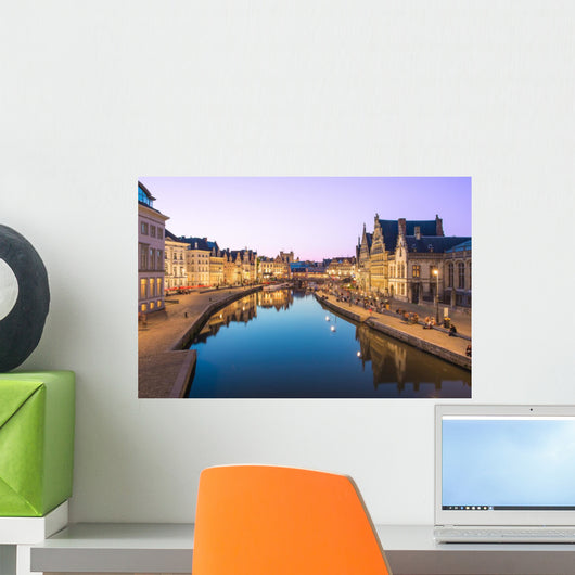 Ghent Medieval Town Belgium Wall Decal