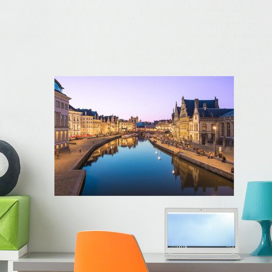 Ghent Medieval Town Belgium Wall Decal
