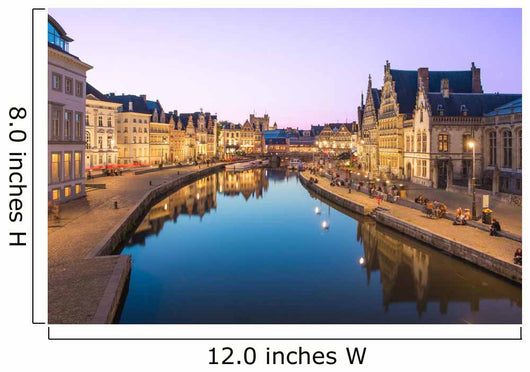 Ghent Medieval Town Belgium Wall Decal