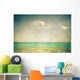 Ocean with Vintage Texture Wall Decal