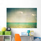 Ocean with Vintage Texture Wall Decal