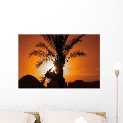 Arabian Nights Wall Decal shown on a wall