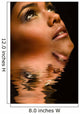 Brown Portrait Indian Woman Wall Decal