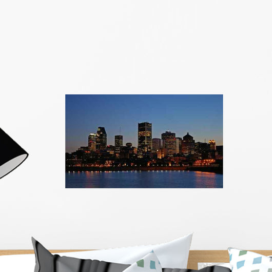 Montreal Night Wall Decal