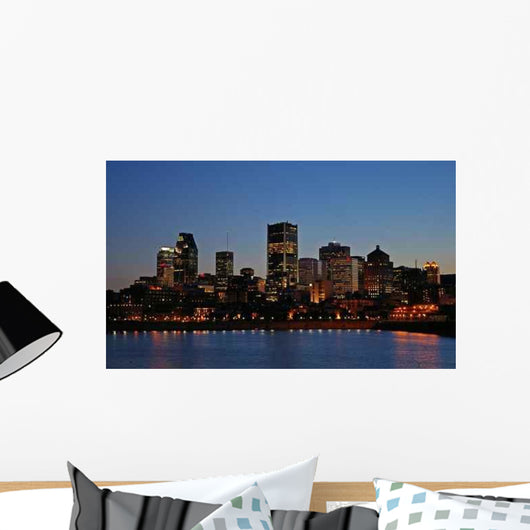 Montreal Night Wall Decal