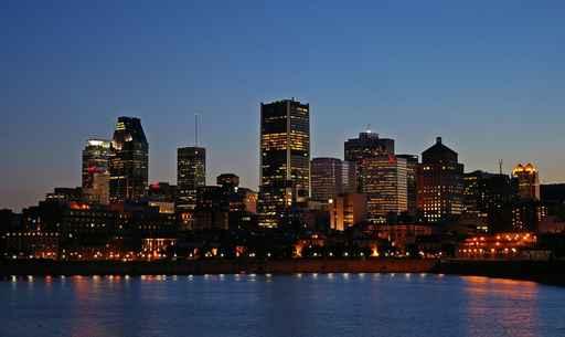 Montreal Night Wall Decal