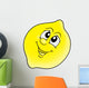 Smiling Lemon Wall Decal