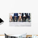 Stressful People Waiting for Wall Decal