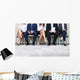Stressful People Waiting for Wall Decal