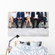 Stressful People Waiting for Wall Decal