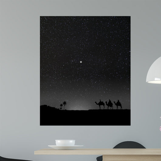 Nativity Scene with 3 Wall Decal