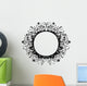 Decorative Floral Border Wall Decal