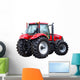 New Red Tractor Wall Decal