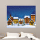 Christmas Village Wall Decal