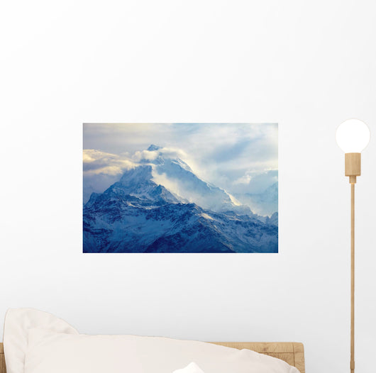 sunrise in the mountains Wall Mural